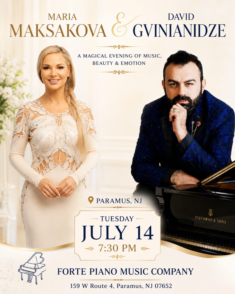 Maria Maksakova & David Gvinianidze — Paramus, NJ